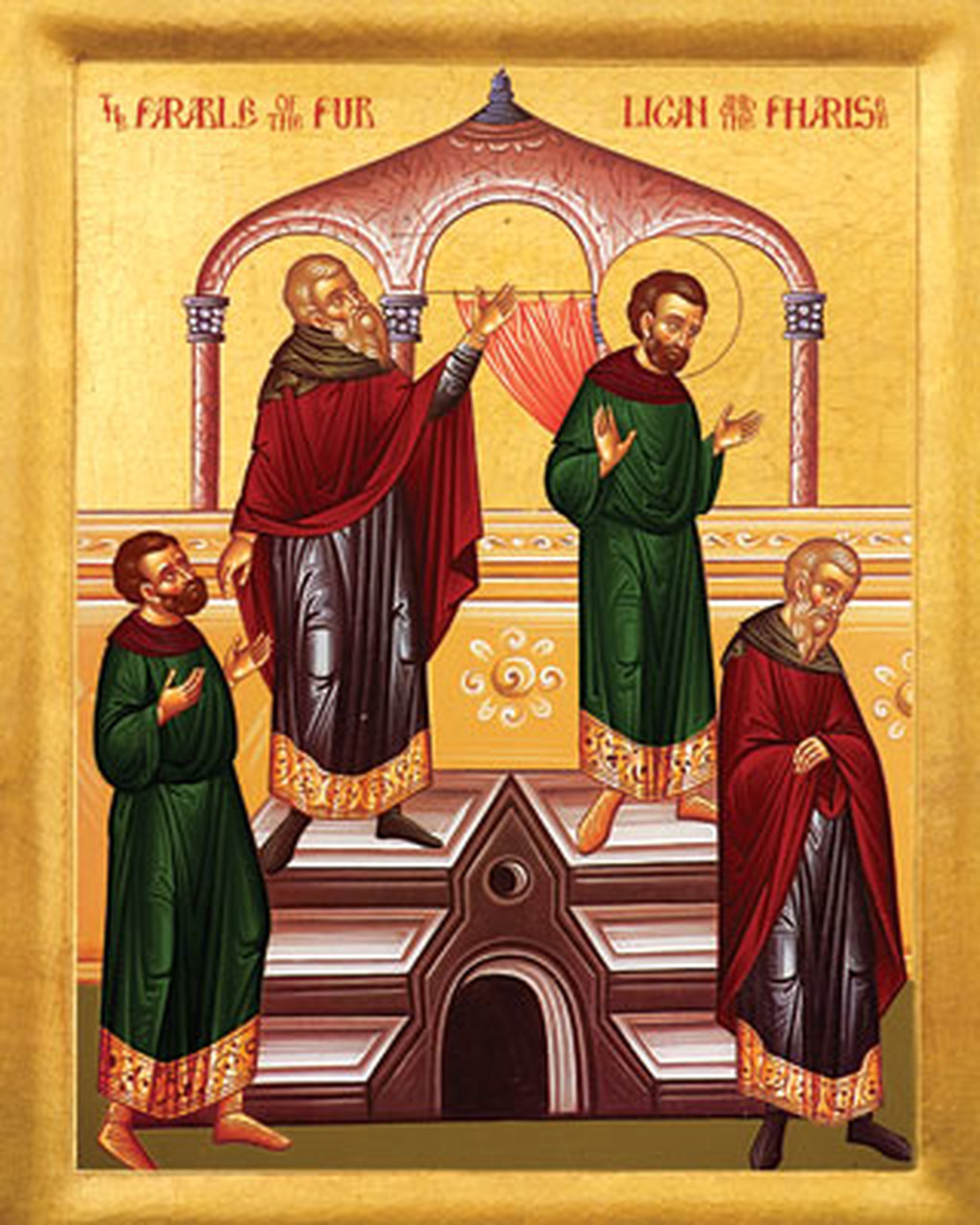 Icon of the Publican and Pharisee